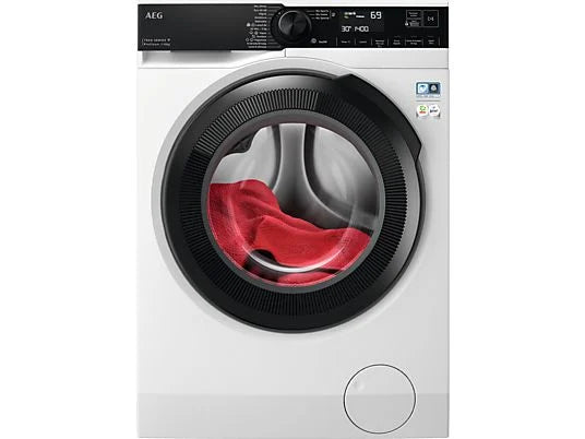 Lavadora carga frontal – AEG LFR7314O4C, 10 kg, 1400 rpm, 12 programas, Función Vapor, Tambor Care, PreciseWash, Blanco