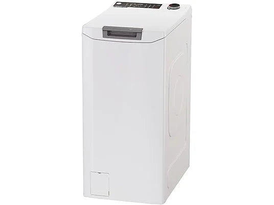 Lavadora carga superior – Hoover THOS2856TM4-S, 8.5 kg, 1200 rpm, +60 Programas, Función Vapor Steam Care PRO, Conectividad WiFi y Bluetooth, Blanco