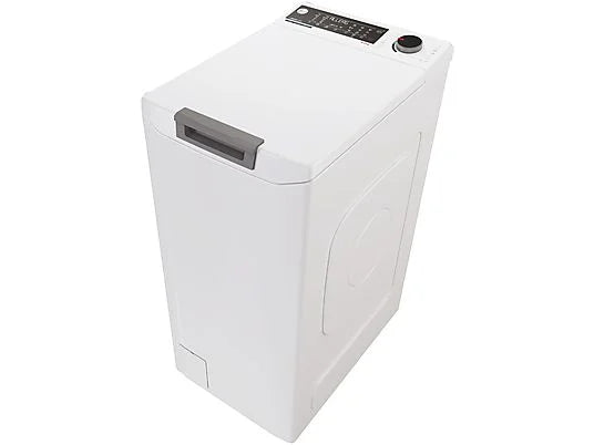Lavadora carga superior – Hoover THOS2856TM4-S, 8.5 kg, 1200 rpm, +60 Programas, Función Vapor Steam Care PRO, Conectividad WiFi y Bluetooth, Blanco