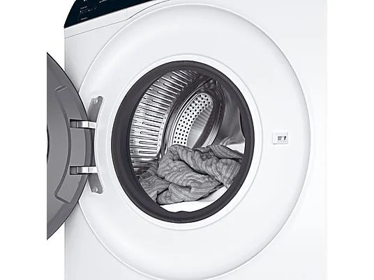 Lavadora carga frontal – Haier I-Pro Series 3 HW90-BP14939-S, 9kg, 1400rpm, Motor Inverter, Vapor, Antibacterias, Blanco