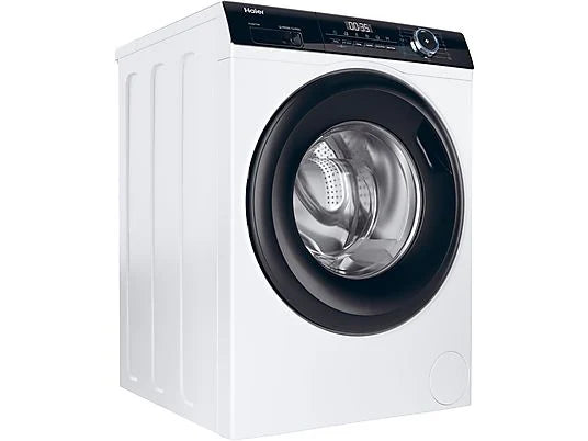 Lavadora carga frontal – Haier I-Pro Series 3 HW90-BP14939-S, 9kg, 1400rpm, Motor Inverter, Vapor, Antibacterias, Blanco
