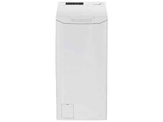 Lavadora carga superior – CANDY TCA473D3-S, 7 kg, 17 programas, Blanco