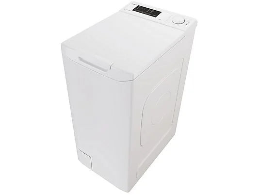 Lavadora carga superior – CANDY TCA473D3-S, 7 kg, 17 programas, Blanco